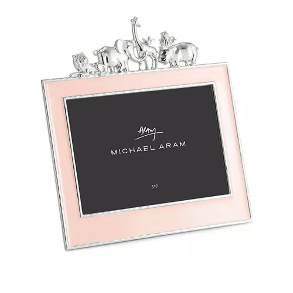 Michael Aram Brand Animals Frame in Pink. BRAND NEW.